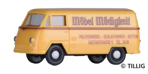 Tillig 08615 - TT Matador Kastenwagen Möbel Müdigkeit